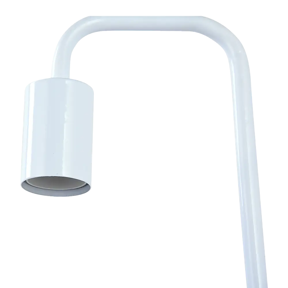 Modern Table lamp Desk Light Timber Base Bedside Bedroom White - Home & Garden > Lighting