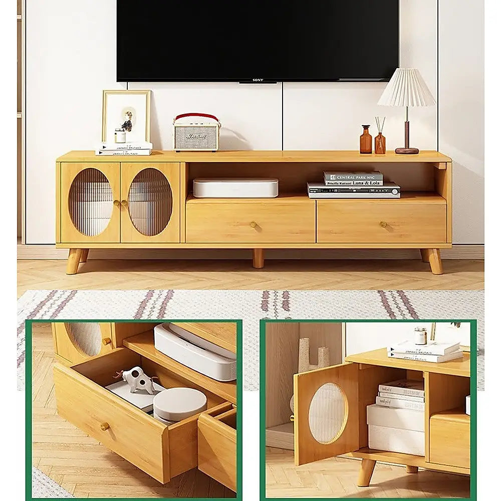 Modern TV Entertainment Unit Stand Storage - Furniture > Office