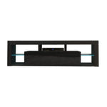 Modern TV Living Room Furniture 200cm Black - Furniture > Living Room