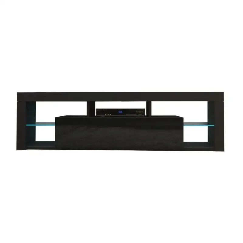 Modern TV Living Room Furniture 200cm Black - Furniture > Living Room