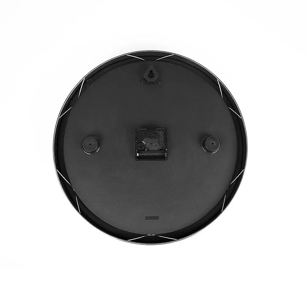 Modern Wall Clock Silent Non-Ticking Quartz Battery Operated Stainless Steel - Home & Garden > Decor