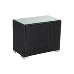 Modular Outdoor Lounge Set-9pcs Sofa Armchairs and Coffee Table - Furniture > Outdoor