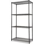 Modular Wire Storage Shelf 1200 x 450 x 1800mm Steel Shelving - Furniture > Office