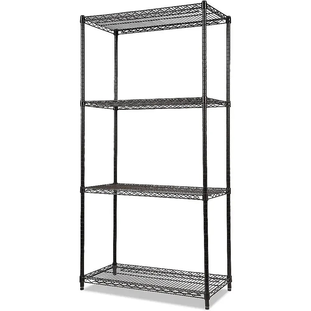 Modular Wire Storage Shelf 1200 x 450 x 1800mm Steel Shelving - Furniture > Office