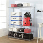Modular Wire Storage Shelf 1500 x 600 x 1800mm Steel Shelving - Furniture > Office