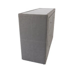 Molly Dresser Mirror 6 Chest of Drawers Bedroom Storage - Light Grey - Health & Beauty > Cosmetic Storage > Makeup