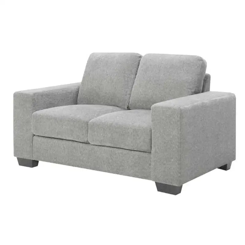 Morgan 2 Seater Fabric Sofa Light Grey - Furniture > Sofas