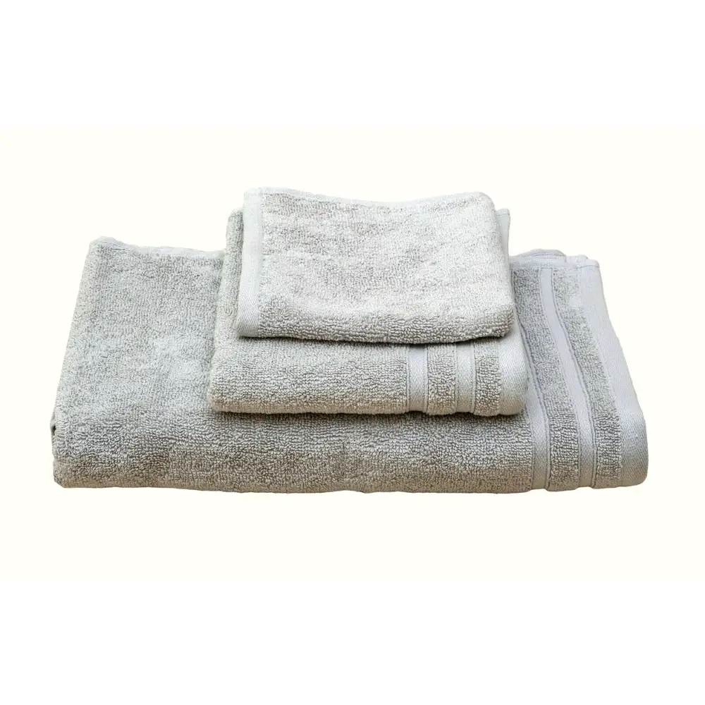 Moroccan Jacquard Organic Terry Towels 6 pc Set - Home & Garden > Bathroom Accessories
