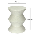 MOSS CEMENT SIDE TABLE - Furniture > Living Room > Side Tables
