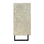 MOTHER OF PEARL HAND MADE SWIRL SIDEBOARD - Furniture > Dining > Buffets & Sideboards
