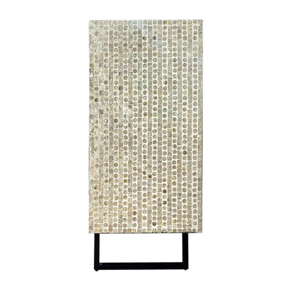 MOTHER OF PEARL HAND MADE SWIRL SIDEBOARD - Furniture > Dining > Buffets & Sideboards