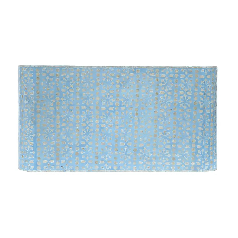 MOTHER OF PEARL MEDITERRANEAN BREEZE LOW PROFILE COFFEE TABLE - Furniture > Living Room > Coffee Tables