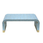MOTHER OF PEARL MEDITERRANEAN BREEZE LOW PROFILE COFFEE TABLE - Furniture > Living Room > Coffee Tables