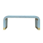 MOTHER OF PEARL MEDITERRANEAN BREEZE LOW PROFILE COFFEE TABLE - Furniture > Living Room > Coffee Tables