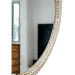 MOTHER OF PEARL RADIANCE ROUND WALL MIRROR - Home & Garden > Decor > Mirrors