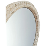MOTHER OF PEARL RADIANCE ROUND WALL MIRROR - Home & Garden > Decor > Mirrors