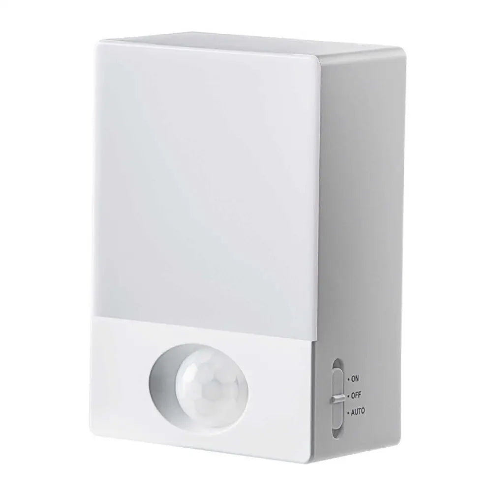 Motion Activated LED Light - Square Portable Hanging Battery Night Sensor Lamp - Home & Garden > Lighting
