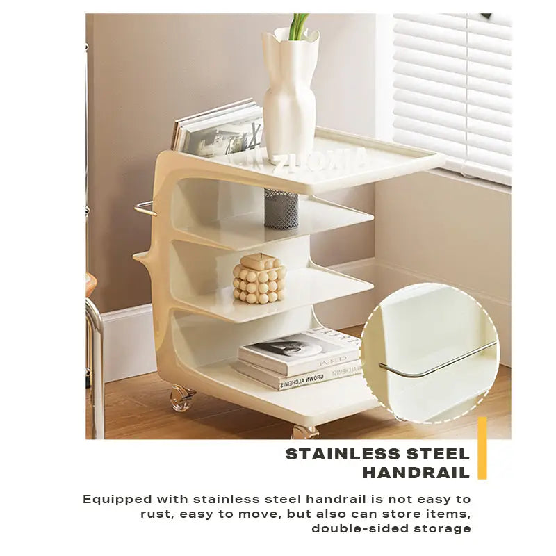 Movable Coffee Table Sofa Side End Table Bedside Modern Furniture - Furniture > Bar Stools & Chairs > Arm Chairs &