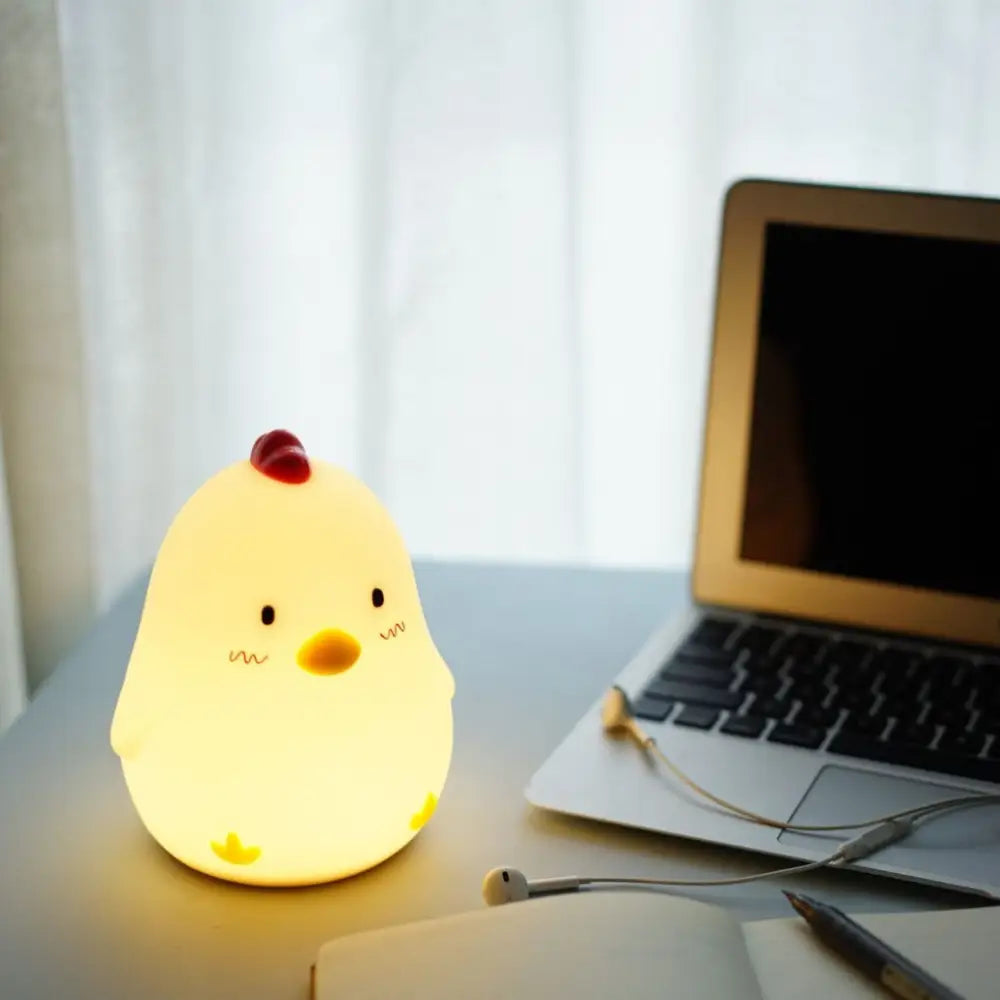 Muid Sleepy Chicken Night Lamp Function Only White HM--103-MUID - Home & Garden > Lighting