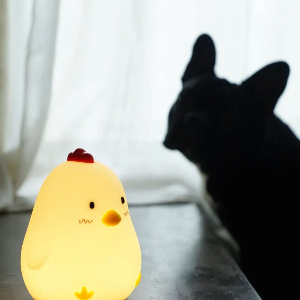 Muid Sleepy Chicken Night Lamp Function Only White HM--103-MUID - Home & Garden > Lighting