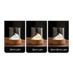 Multicolor LED Glass Night Light with Mountain Design USB Rechargeable - Home & Garden > Lighting > Night Lights &