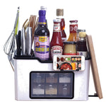 Multifunction Kitchen Utensils Condiment Storage Rack Seasoning Storage Box - Home & Garden > Storage