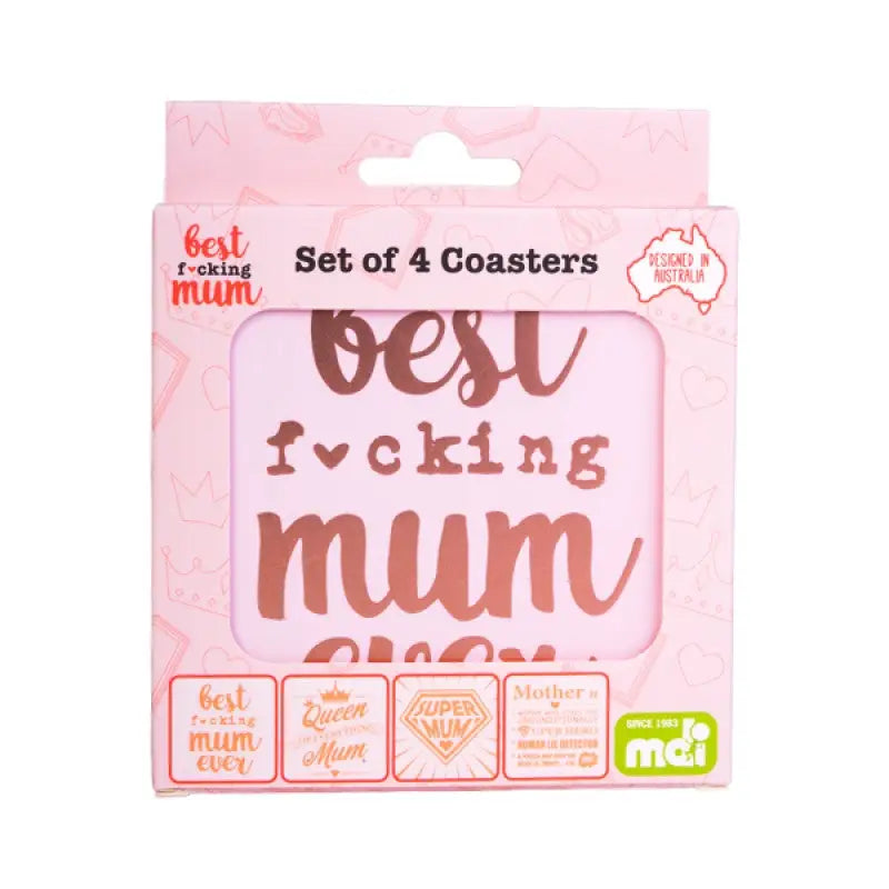 Mum Coasters Set - Home & Garden > Kitchenware
