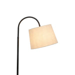 Naples Tripod Floor Lamp Shelf Storage Drawer Bed Side Table Light w/ USB Charger - Home & Garden > Lighting > Floor