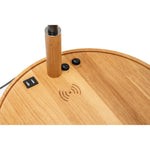 Naples Tripod Floor Lamp Shelf Storage Drawer Bed Side Table Light w/ USB Charger - Home & Garden > Lighting > Floor
