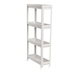 Narrow Gap Storage Rack Basket Shelf Cart Holder for kitchen and laundry Room(4 Layers) - Home & Garden > Storage