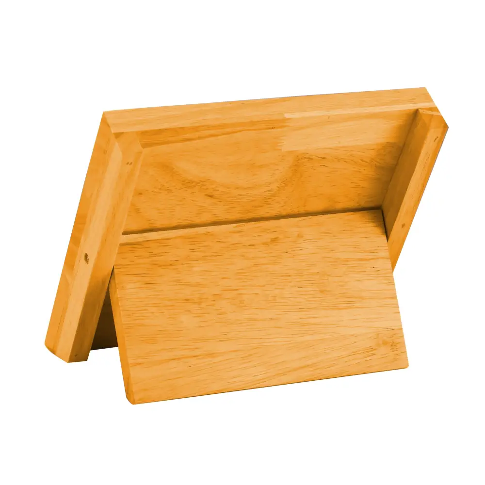 Natural Bamboo Magnetic Knife Block Holder with Strong Magnets for Home Kitchen Storage & Organisation - Appliances >