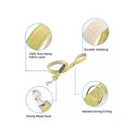 Natural Hemp & Cotton Dog Lead Leash (Grass Green) - Pet Care > Dog Supplies > Dog Collars Leads & Harnesses