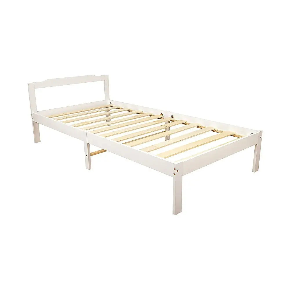 Natural Wooden Bed Frame Home Furniture - Furniture > Bedroom