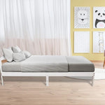Natural Wooden Bed Frame Home Furniture - Furniture > Bedroom