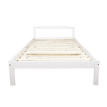 Natural Wooden Bed Frame Home Furniture - Furniture > Bedroom