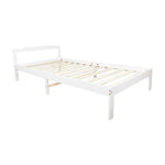 Natural Wooden Bed Frame Home Furniture - Furniture > Bedroom