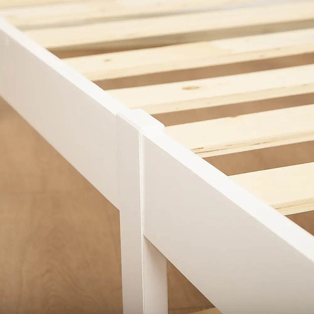 Natural Wooden Bed Frame Home Furniture - Furniture > Bedroom