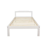Natural Wooden Bed Frame Home Furniture - Furniture > Bedroom