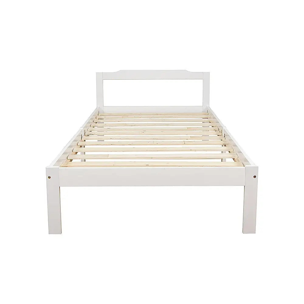 Natural Wooden Bed Frame Home Furniture - Furniture > Bedroom
