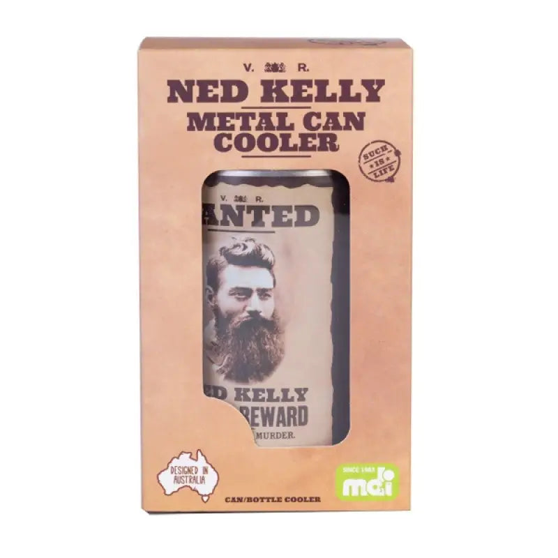 Ned Kelly Metal Can Cooler - Home & Garden > Kitchenware