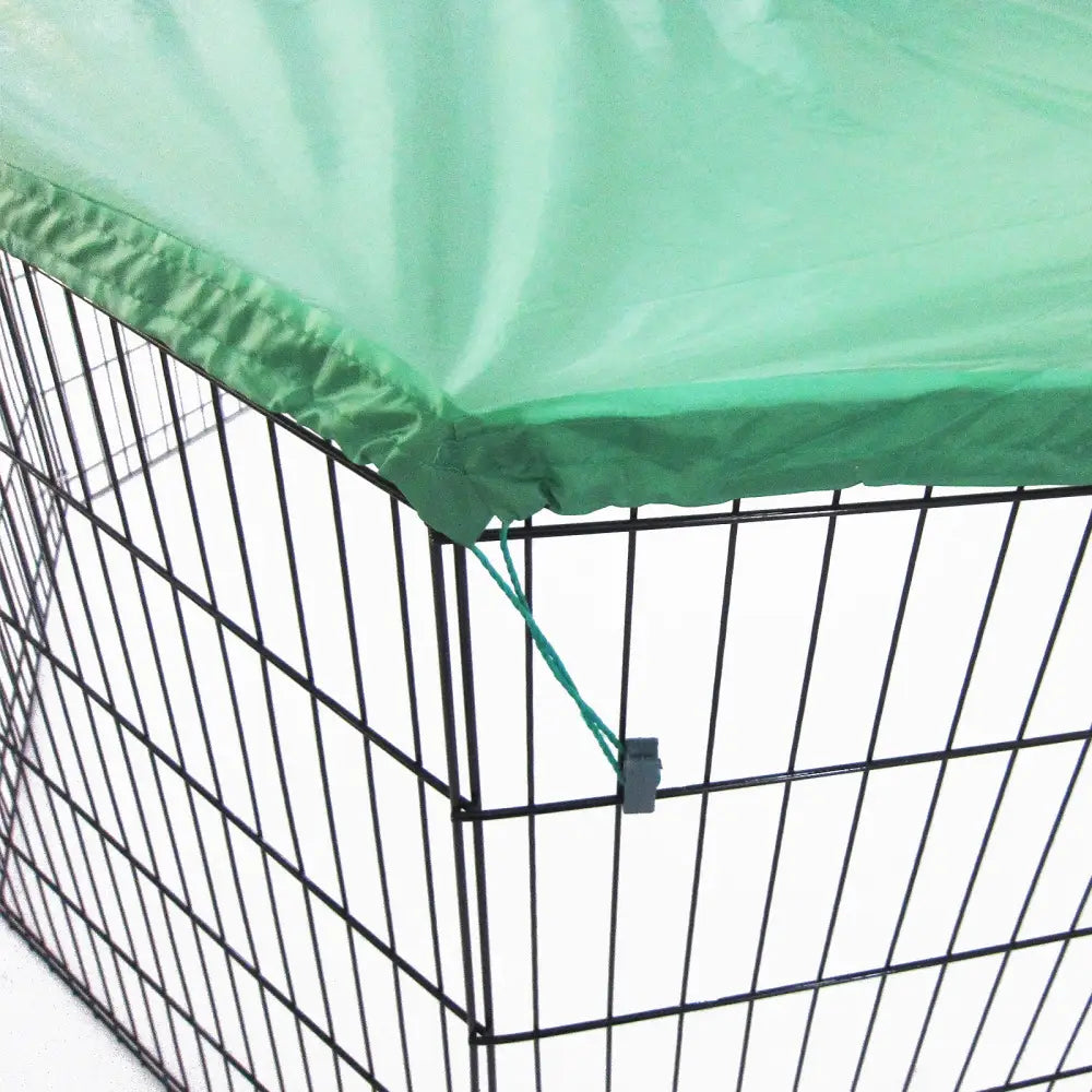 Net Cover Green for Pet Playpen Dog Cage 30in - Pet Care > Dog Supplies > Dog Playpens & Gates