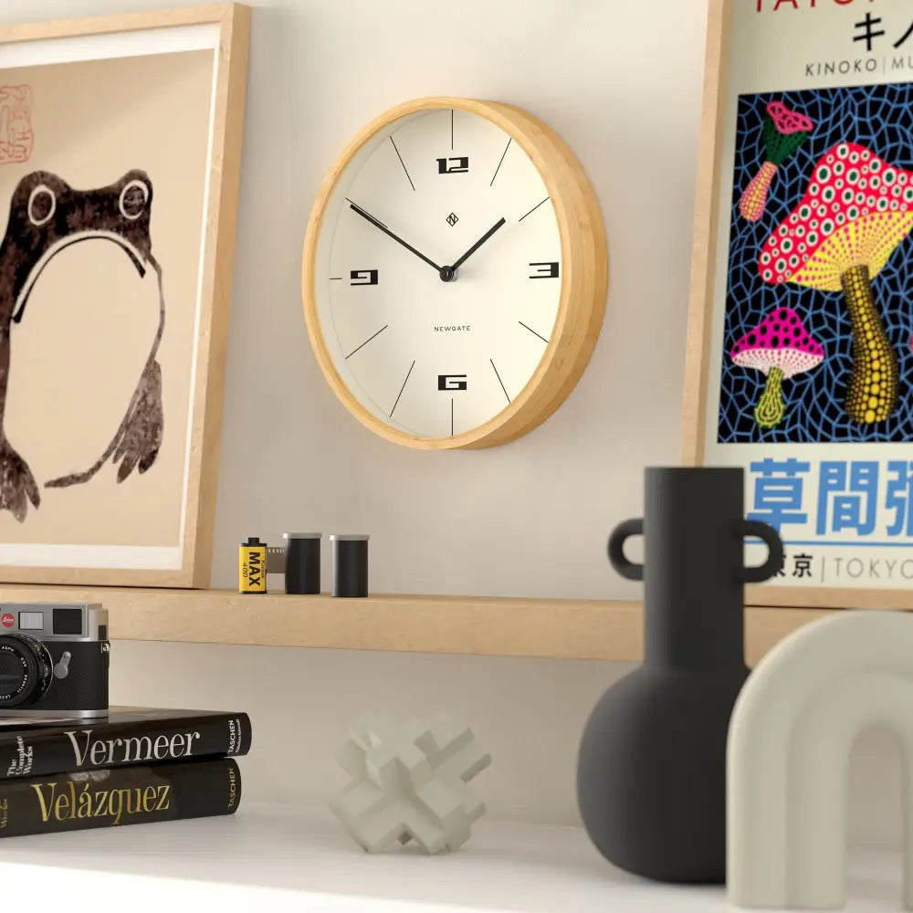 Newgate Bali Wall Clock - Hovercraft Dial - Home & Garden > Decor