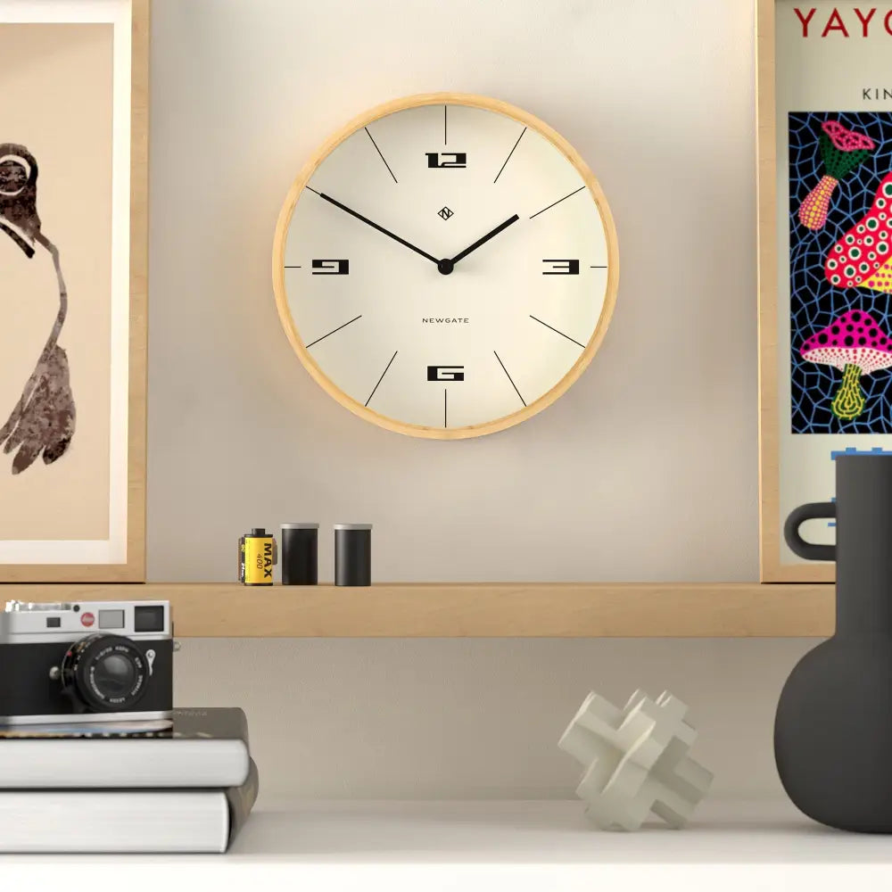 Newgate Bali Wall Clock - Hovercraft Dial - Home & Garden > Decor