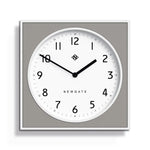 Newgate Burger & Chips Wall Clock Posh Grey - Home & Garden > Decor > Clocks