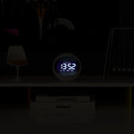 Newgate Centre Of The Earth Lcd Alarm Clock White - Home & Garden > Decor > Clocks