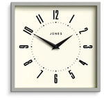 Newgate Jones Box Wall Clock Grey - Home & Garden > Decor