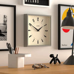 Newgate Jones Box Wall Clock Grey - Home & Garden > Decor