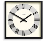 Newgate Jones Box Wall Clock Matte Black - Home & Garden > Decor