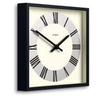 Newgate Jones Box Wall Clock Matte Black - Home & Garden > Decor