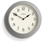 Newgate Jones Supper Club Clock Cloud Grey - Home & Garden > Decor